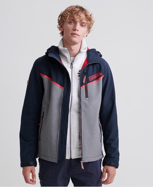 Superdry Hooded Paralex SD-Windtrekker Férfi Kabát Szürke | BYHAW9823